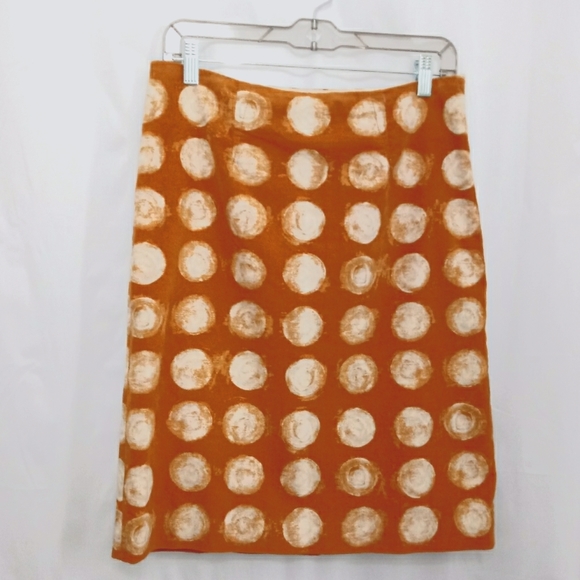 Anthropologie Dresses & Skirts - EUC ANTHROPOLOGIE MAEVE CORDED DOTS PENCIL SKIRT